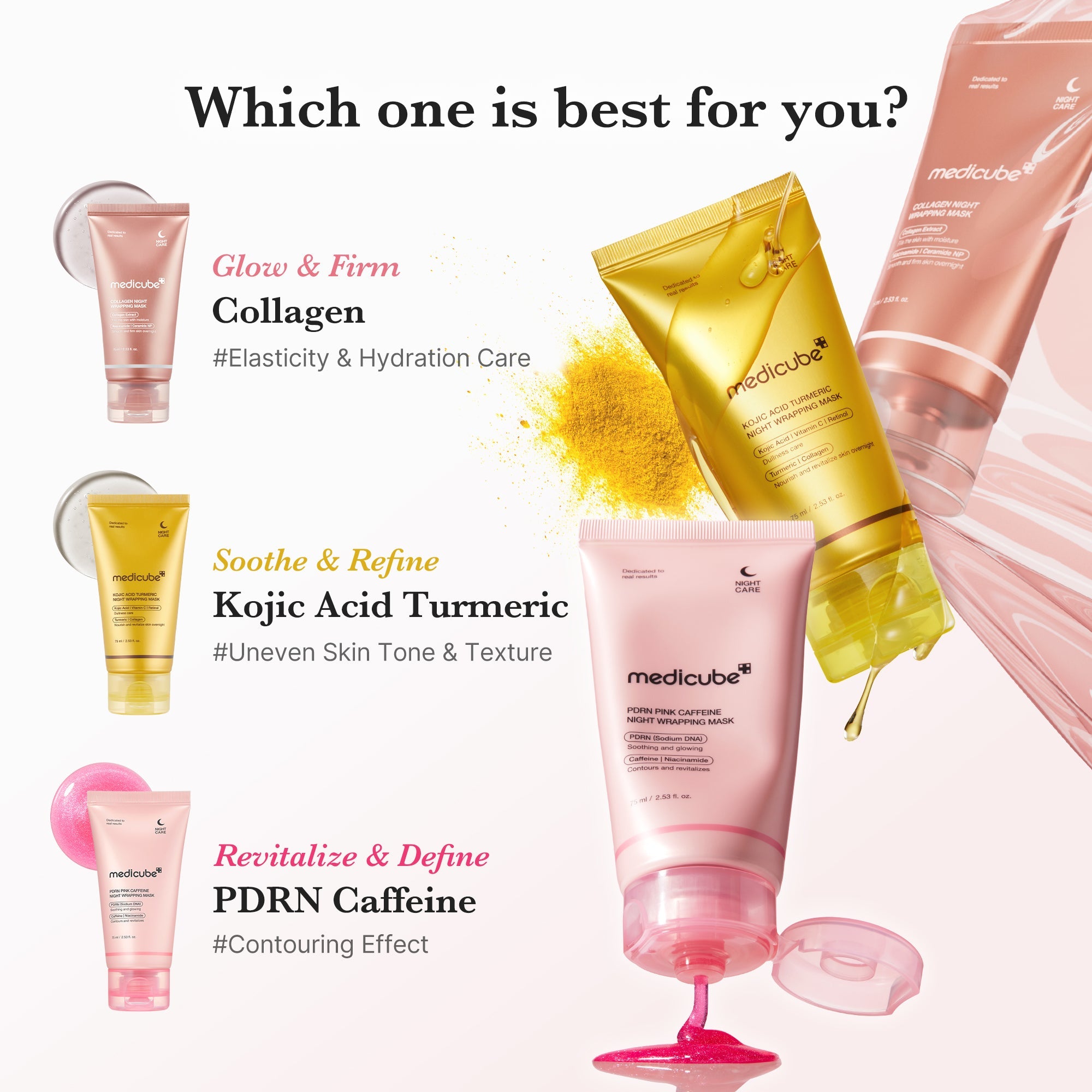 [GIFT] PDRN Pink Caffeine Overnight Wrapping Mask image 6