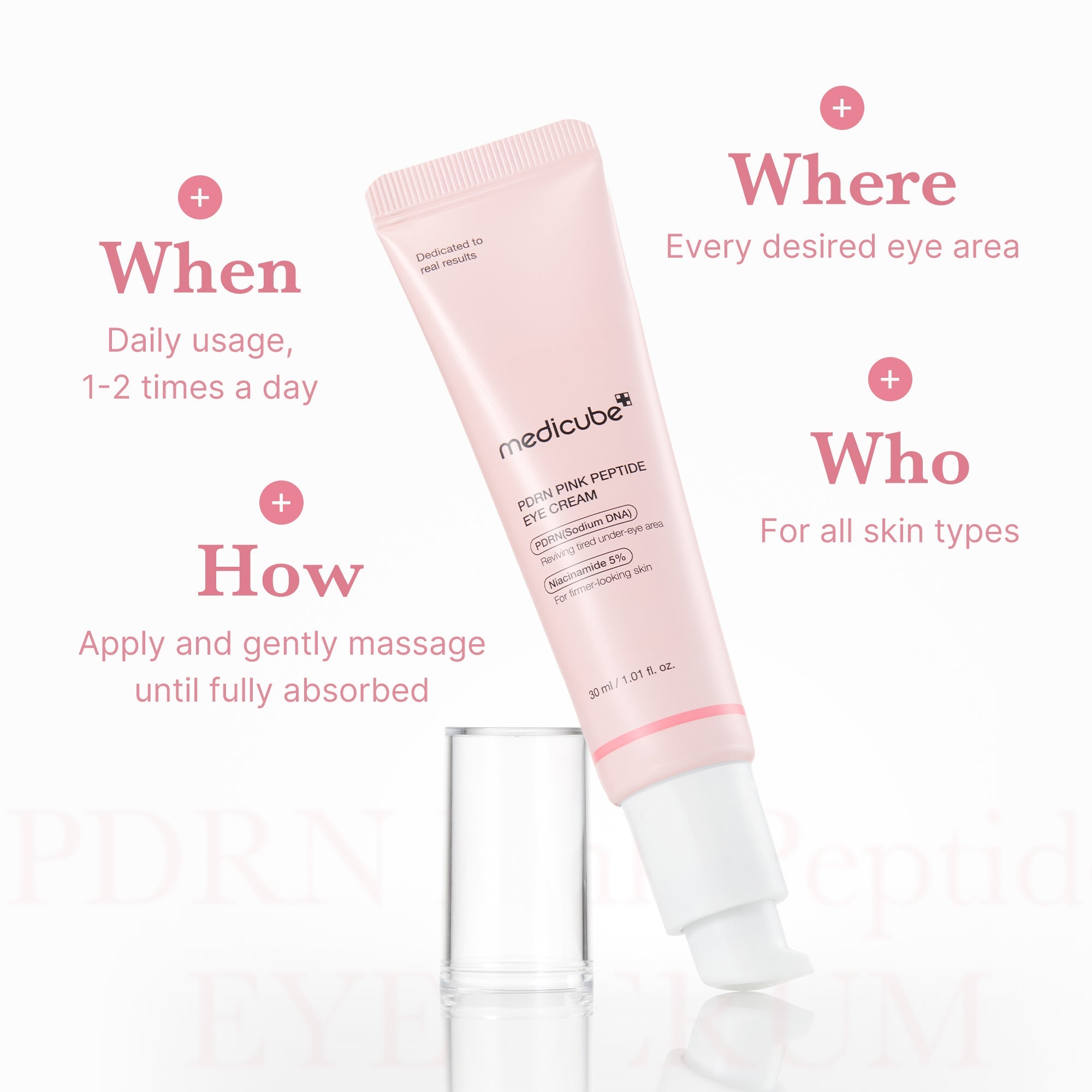 [Subscr.] PDRN Pink Peptide Eye Cream image 6