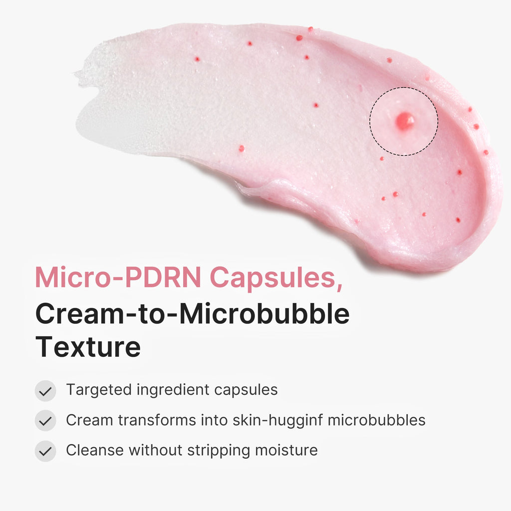 PDRN Pink Glutathione Capsule Foam Cleanser image 6
