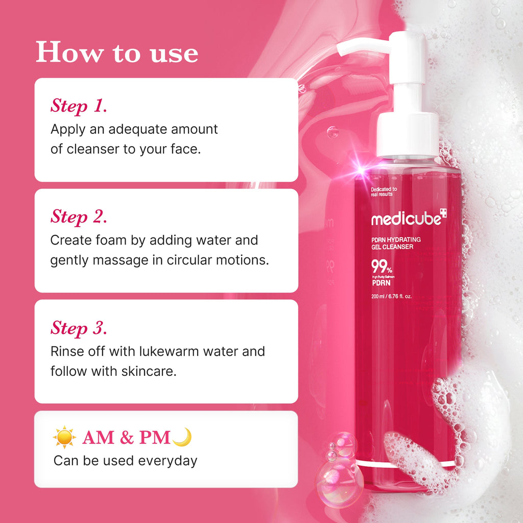 [Subscr.] PDRN Pink Gel Cleanser image 6
