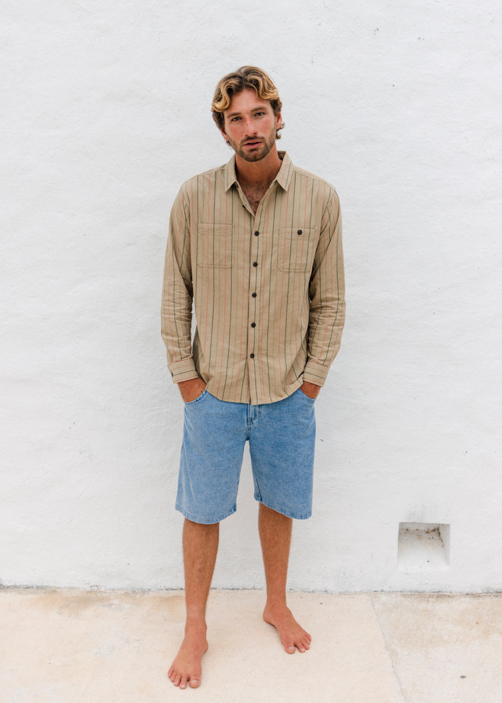 Rails Cord Printed Eco LS Shirt image 2