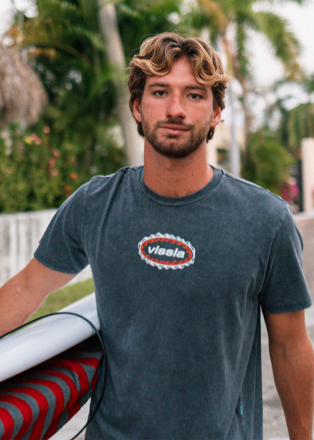 Red Hot Cosmic Wash SS Tee image 2