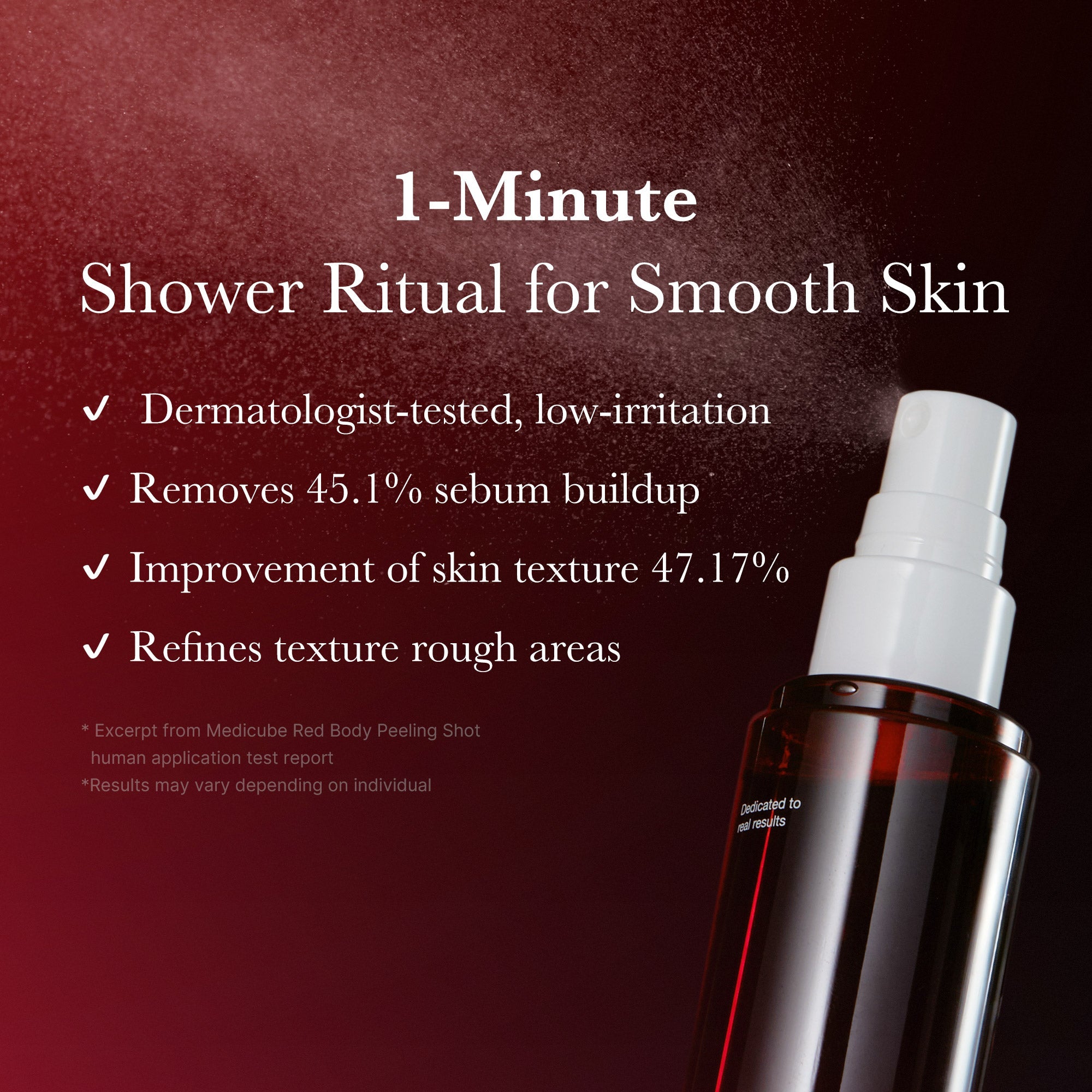 [Subscr.] Red Body Peeling Shot Cleanser image 7