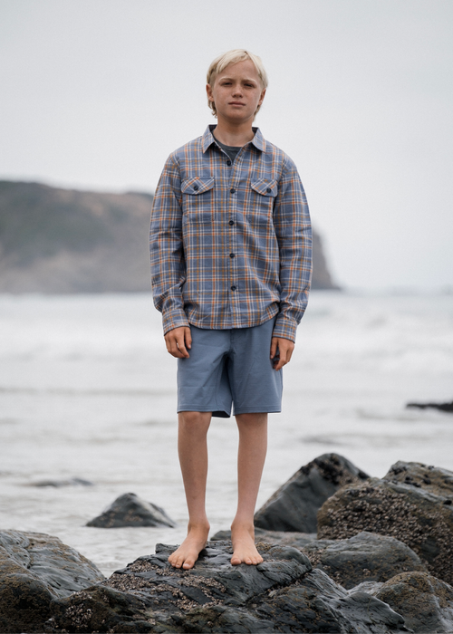 Central Coast Eco Boys Long Sleeve Flannel image 2