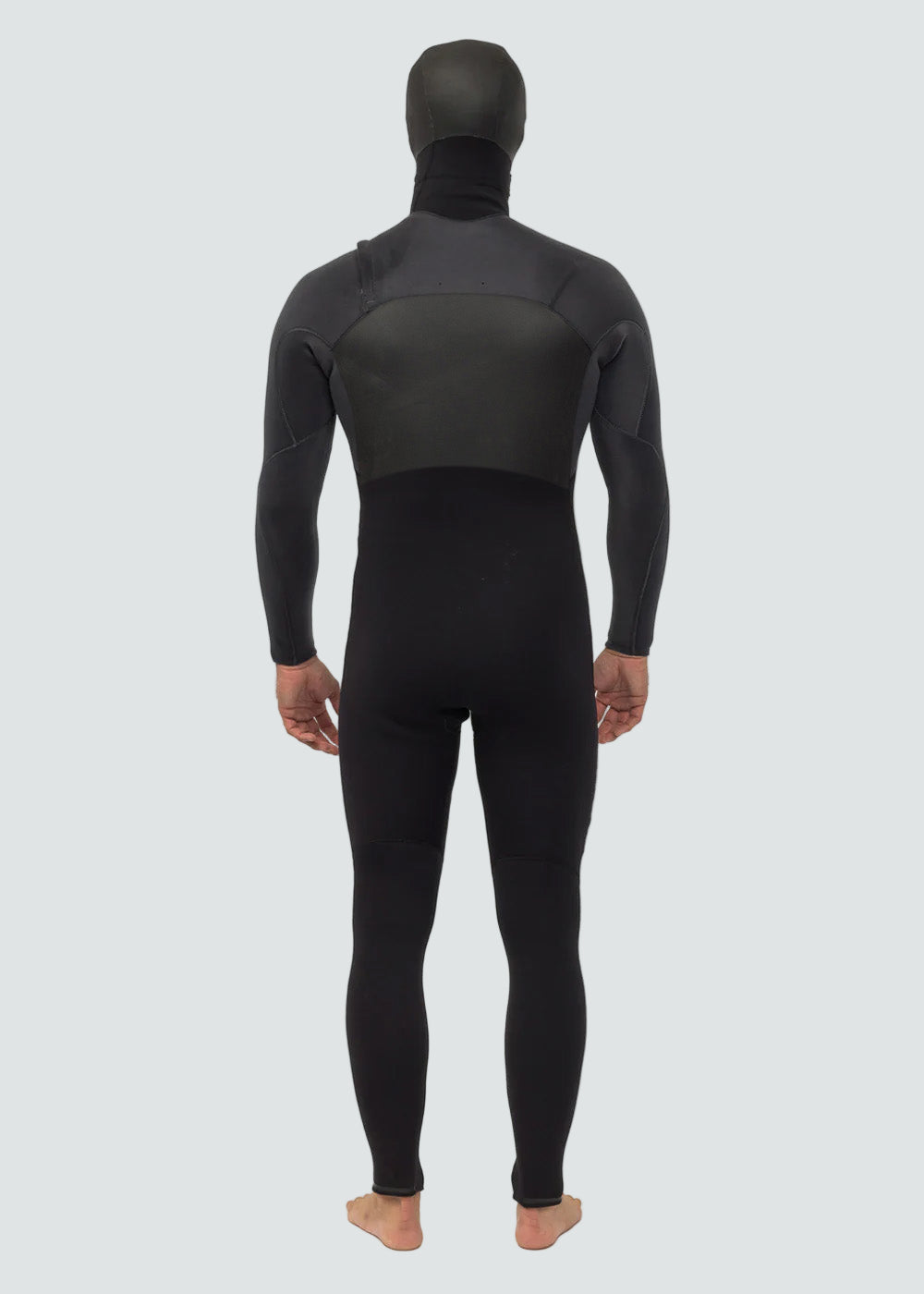High Seas II 5-4 Full Hooded Chest Zip Wetsuit image 2