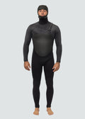 High Seas II 5-4 Full Hooded Chest Zip Wetsuit image 1