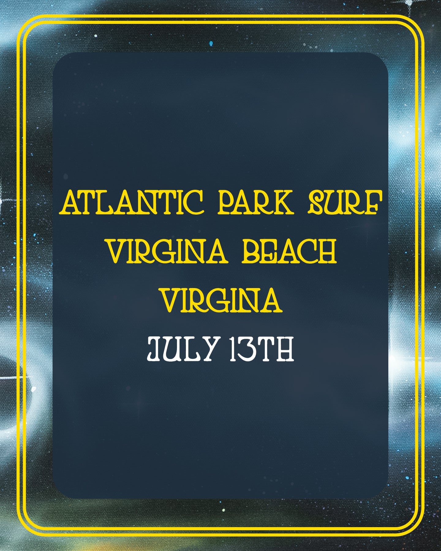 Cosmic Shores - Atlantic Park Surf Virginia Beach image 1